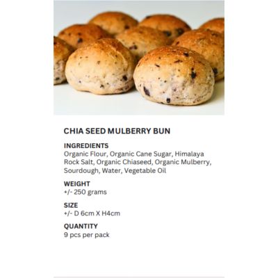 REALBREAD-CHIASEED MULBERRY 250G