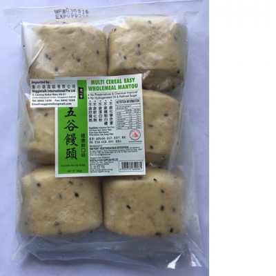 MULTI CEREAL EASY WHOLEMEAL MANTOU 6PCS