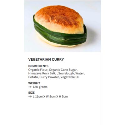 REALBREAD-VEGETARIAN CURRY 120G